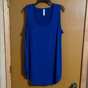 Zenana Outfitters Royal Blue Tank Top